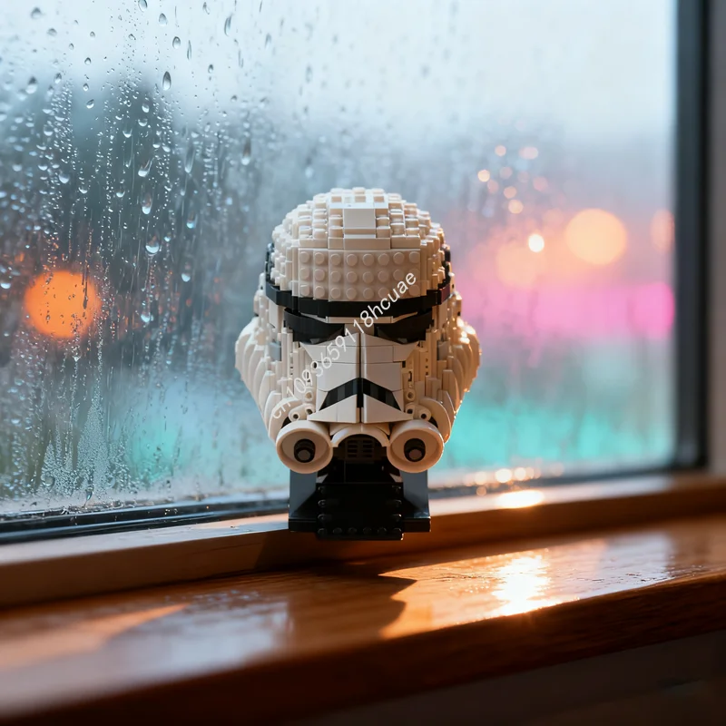 

679 шт. MOC Storm Trooper, фиксированная версия, звездная битва, модель, строительные игрушки, блоки, рождественский подарок, творческая идея «сделай сам», детский день рождения