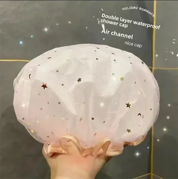 1 ורוד כוכבים דפוס שמיים מקלחת כובע קילוף מברשת עבור wristband גוף כביסה פנים יוקרתי dupes בשמים גוף סקומי
