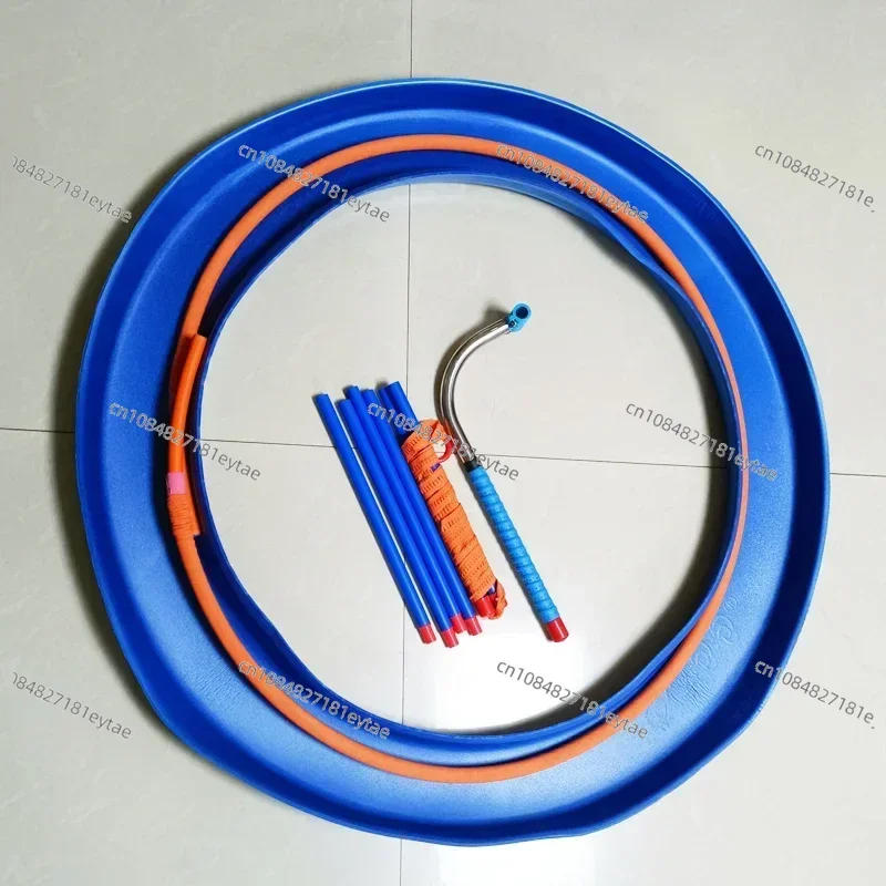 Professional Magic Bubble Art Ring Set, Giant Wand & Basin for Party Bubble Show