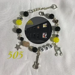 Handmade 505 beaded bracelet cute jewelry