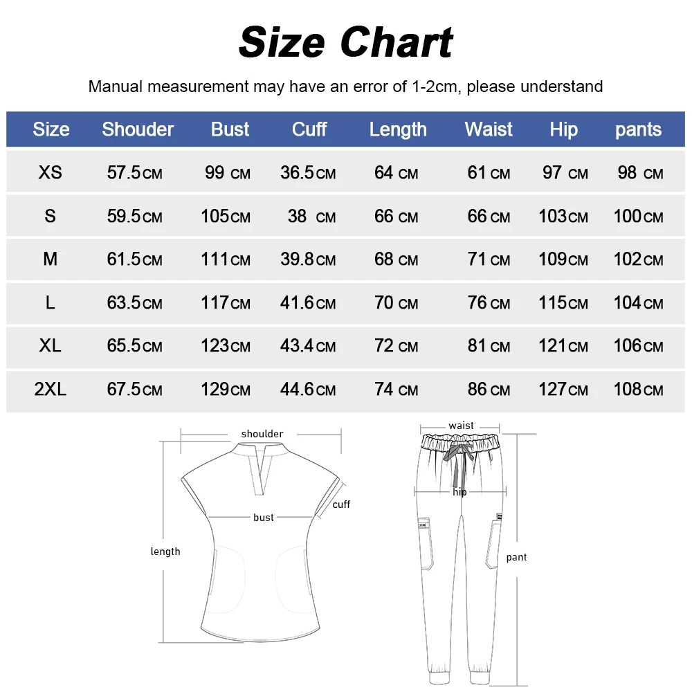 Veterinary Uniform High Quality Nurse Work Wear New Style Medical Hospital Nursing Uniform Womens Scrub Set Doctor Surgical Gown