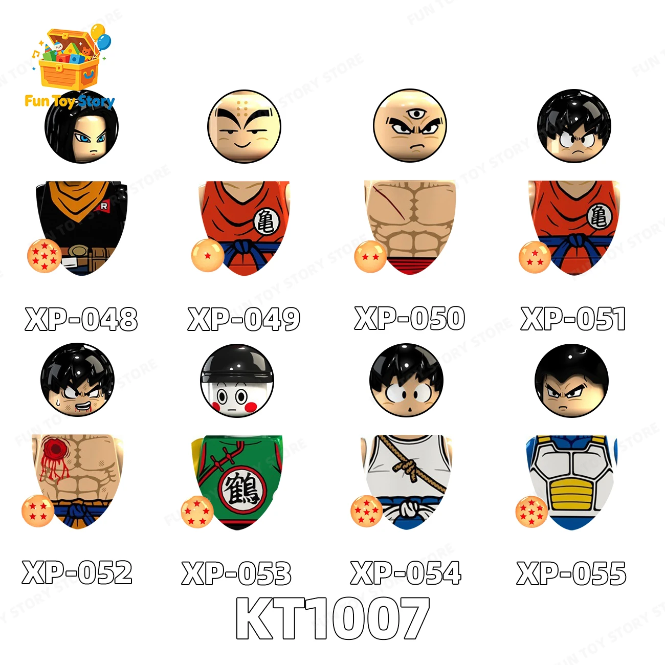 KT1007-1011 Cartoon-Serie: Wukong Saiyan, Drittanbieter-Puzzle, Spielzeug für Jungen, Film- und Fernseh-Enthusiasten-Kollektion, Geschenk für Menschen – Detail 6