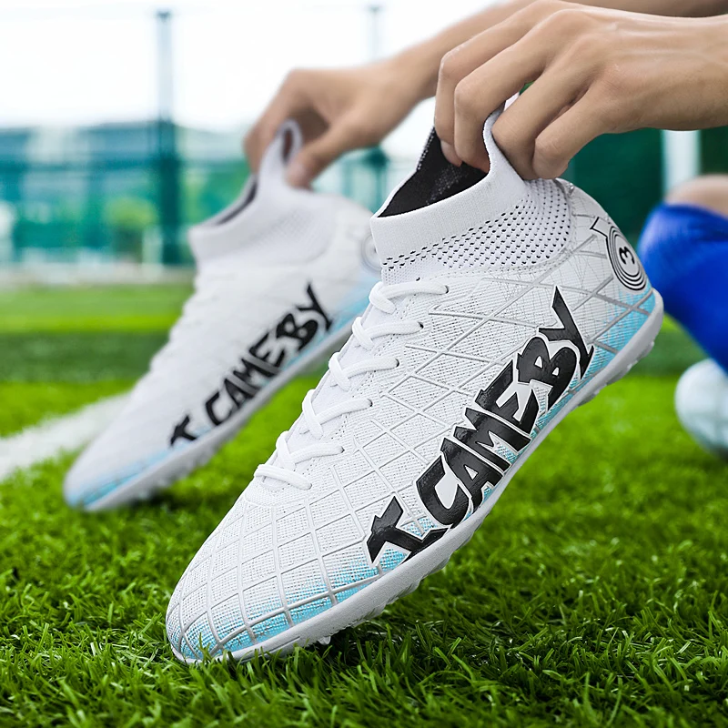 Outdoor Football Shoes Men Training Sneaker Sport Fast Original Sneaker Society Soccer Shoes Cleats Football Boots image 5