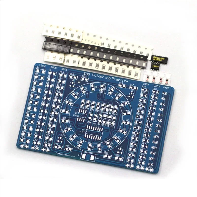 SMT SMD электронный компонент, плата для практики сварки, паяльный комплект «сделай сам», резистор, диодный транзистор по старту, обучение, электронный SMT SMD электронный компонент, плата для практики сварки, паяльный комплект «сделай сам», резистор, диодный транзистор по старту, обучение, электронный