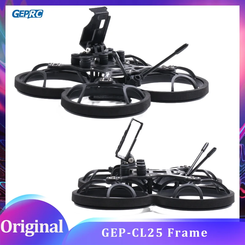 

Рама GEPRC GEP-CL25, подходит для дрона Cinelog 25, сменные аксессуары для рамы из углеродного волокна, RC FPV, квадрокоптер для фристайла, дрон