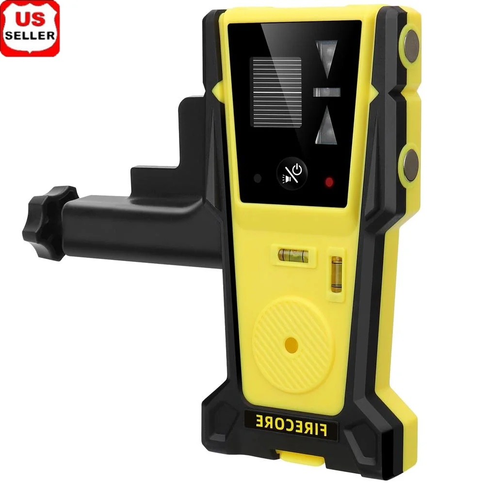 Green Laser Level Two-Sided LCD Display Digital Detector Pulsing Line Detects Green Beams up to 197ft High Accuracy ±1.5mm Sound