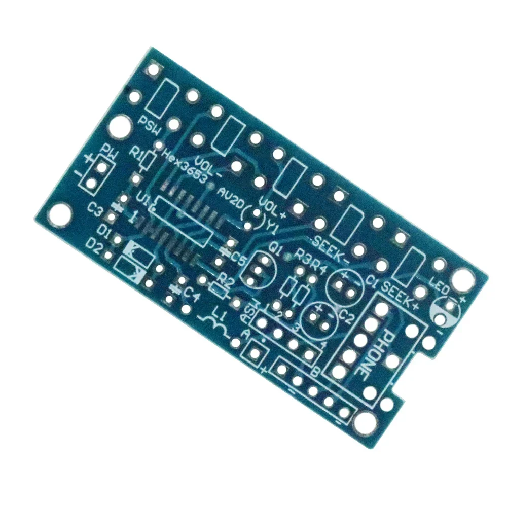 76MHz-108MHz Wireless Stereo FM Radio Kit Audio Receiver PCB FM Module Kits Learning Electronics For Diy 1.8-3.6V DC