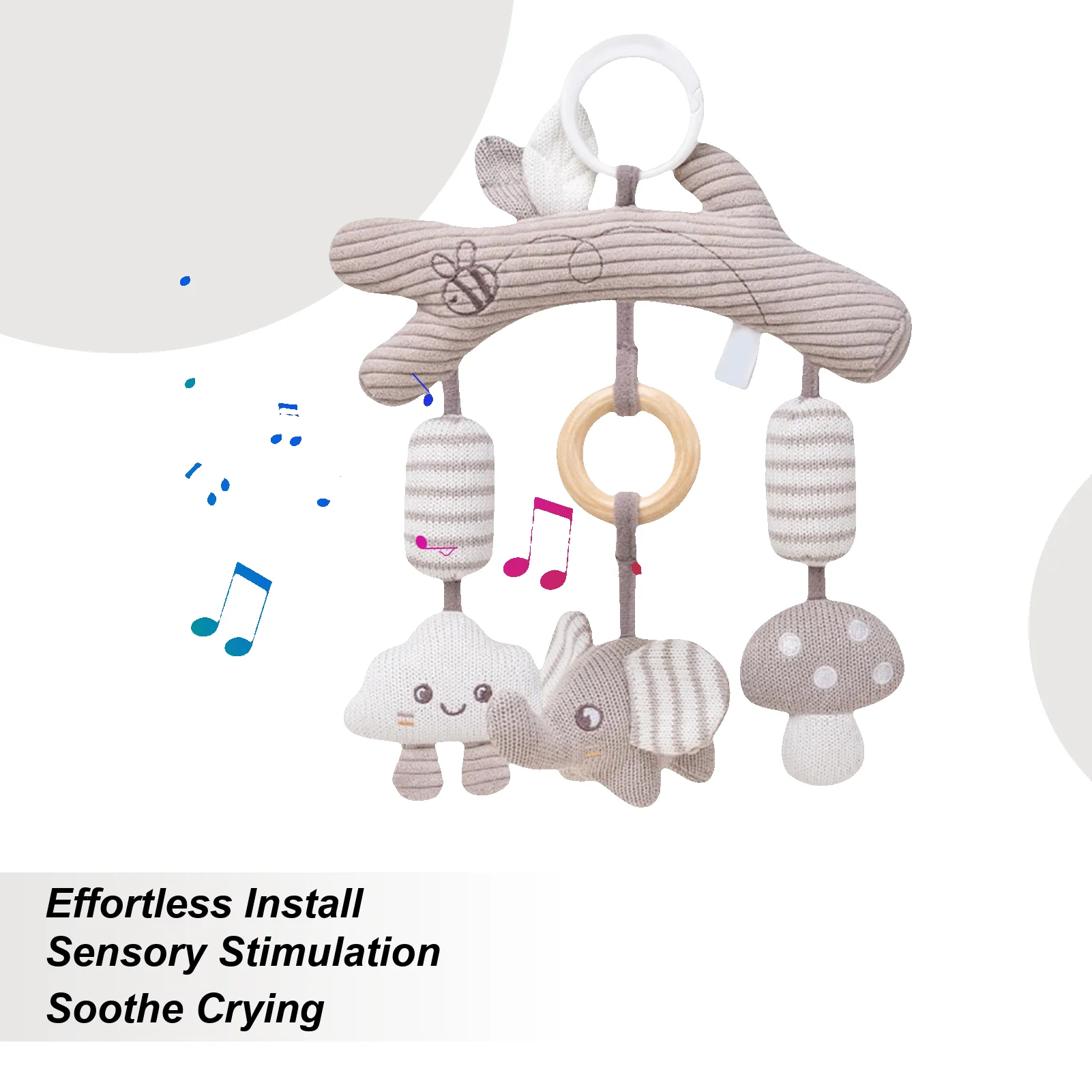 

Stroller Toys Clip On Stroller Toy Hangable Wind Chime Learning Activities For Boys Girls Cot Crib Outdoor Park Travel Vacation