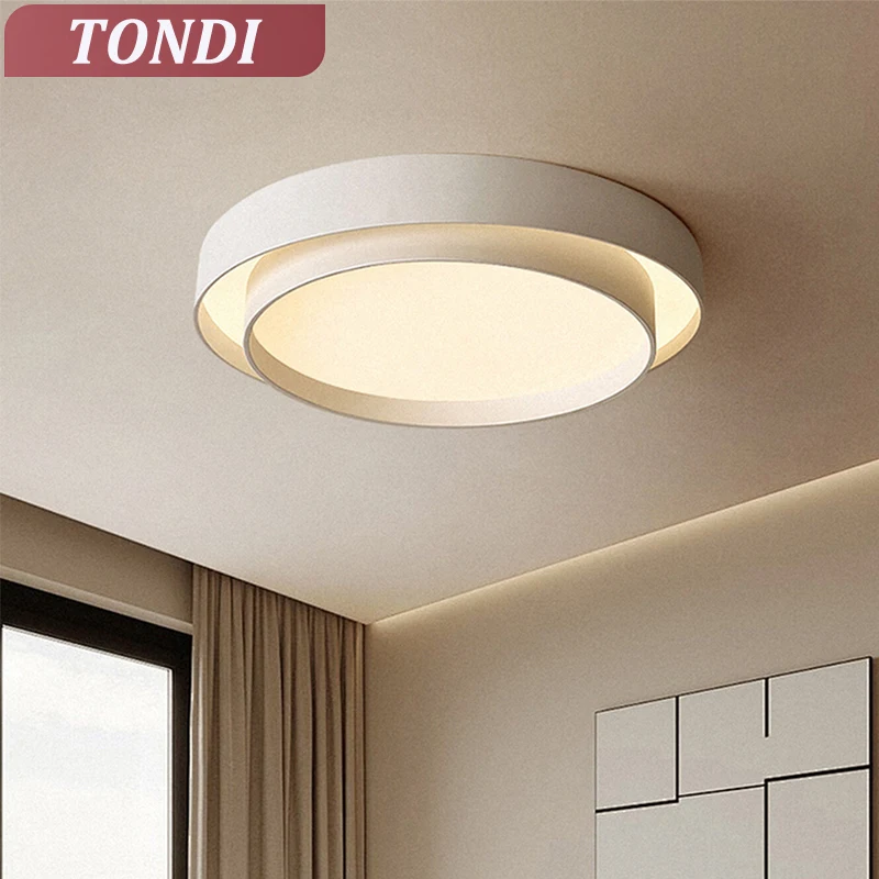 

Modern LED Bedroom Light White Ceiling Lamp For Living Room Bedroom Dining Room Ceiling Decoration Hanging Lamp Indoor Lighting