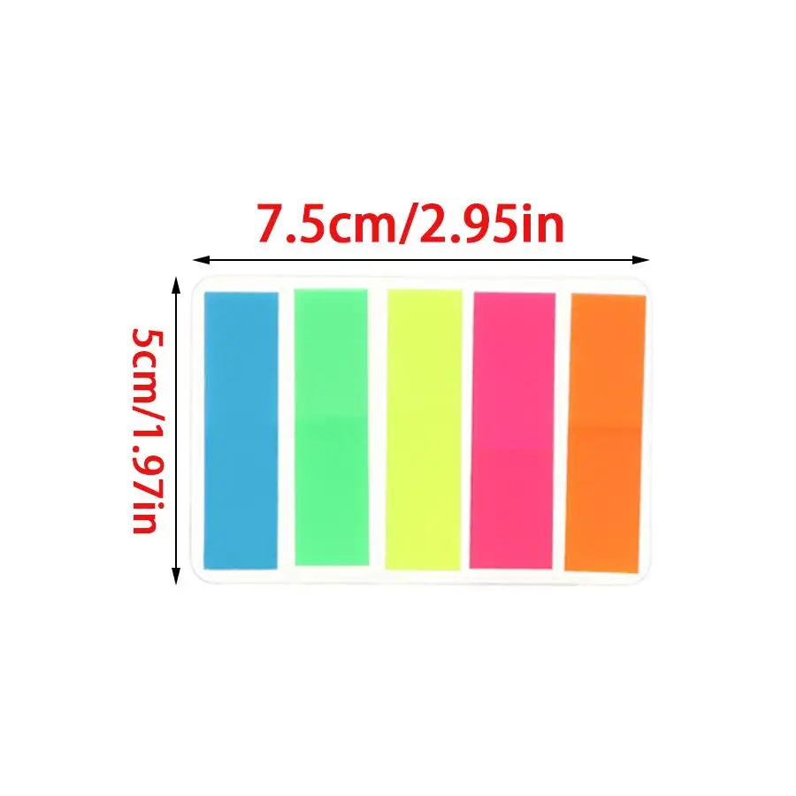 400pcs Page Marker Index Tabs, Label Stickers, Office Supply for Reading Marking, File Sorting, Notebook Organizing XJM
