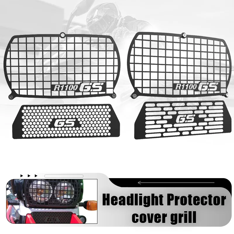 

R 1100 GS Motorcycle Headlight Guard Grill & Radiator Cooler Protective Grille Set For BMW R1100GS 1994 1995 1996 1997 1998 1999