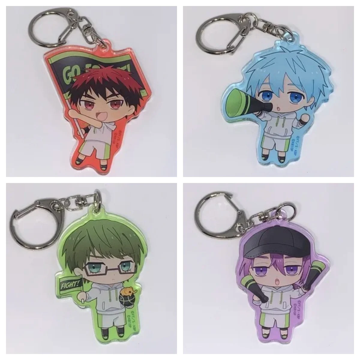 New Bag Acrylic KeyRing Anime The Basketball Which Kuroko Plays Lovely Products As A Gift For Fans Exquisite Product Keychain