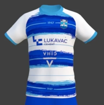 2026 New Hot NK Osijek Football Jerseys, Football Training Uniforms, Quick Drying, Breathable Family and Child Clothing