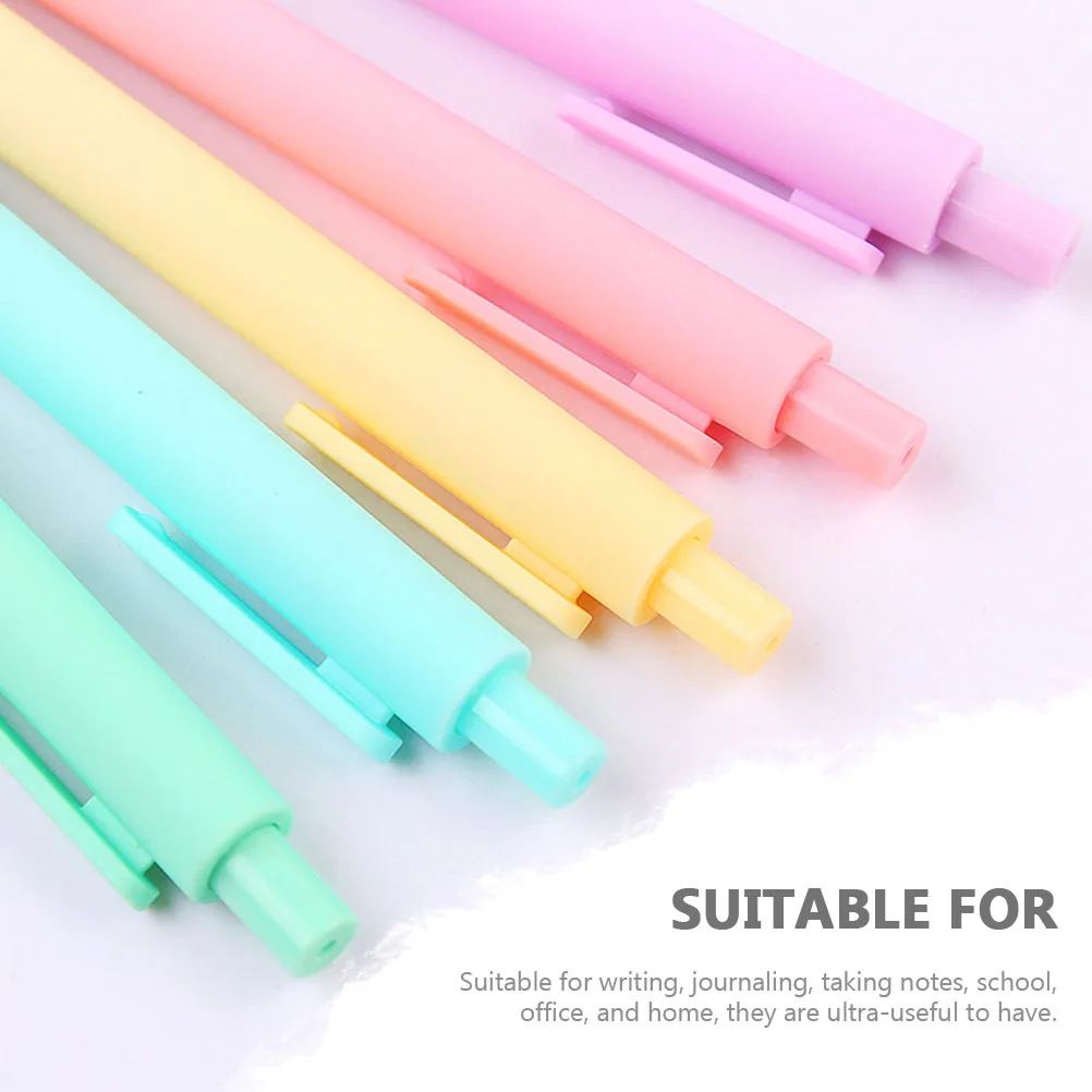 

20Pcs Creative Design Retractable Ballpoint Pens Smooth Writing Comfortable Grip for Business Gifts Ball Point Pens