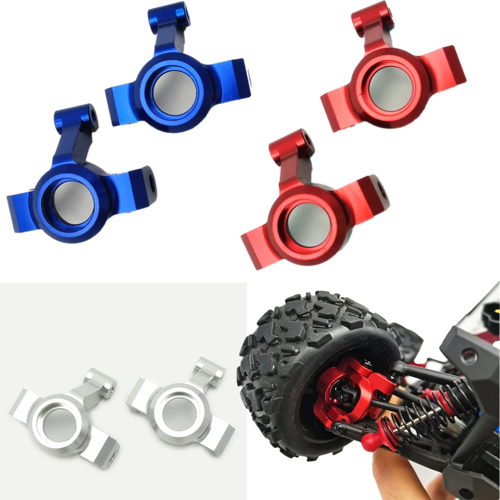 

Aluminum Front Steering Blocks Knuckle Arm for Traxxas 1/18 Latrax Rally Latrax Teton Latrax Desert Prerunner 7532