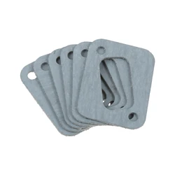6Pcs Exhaust Muffler Gasket Chainsaw Parts For HUSQVARNA 340 350 345 346XP 351 353 Chain Saw Replace 503 86 25-01 Garden Tools