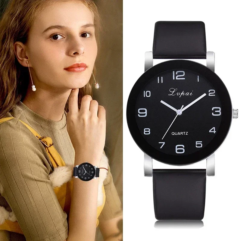 Newest Fashion Women Watches Casual Quartz Leather Band Watch Analog Wristwatch Clock Gift Luxury Relogio Feminino