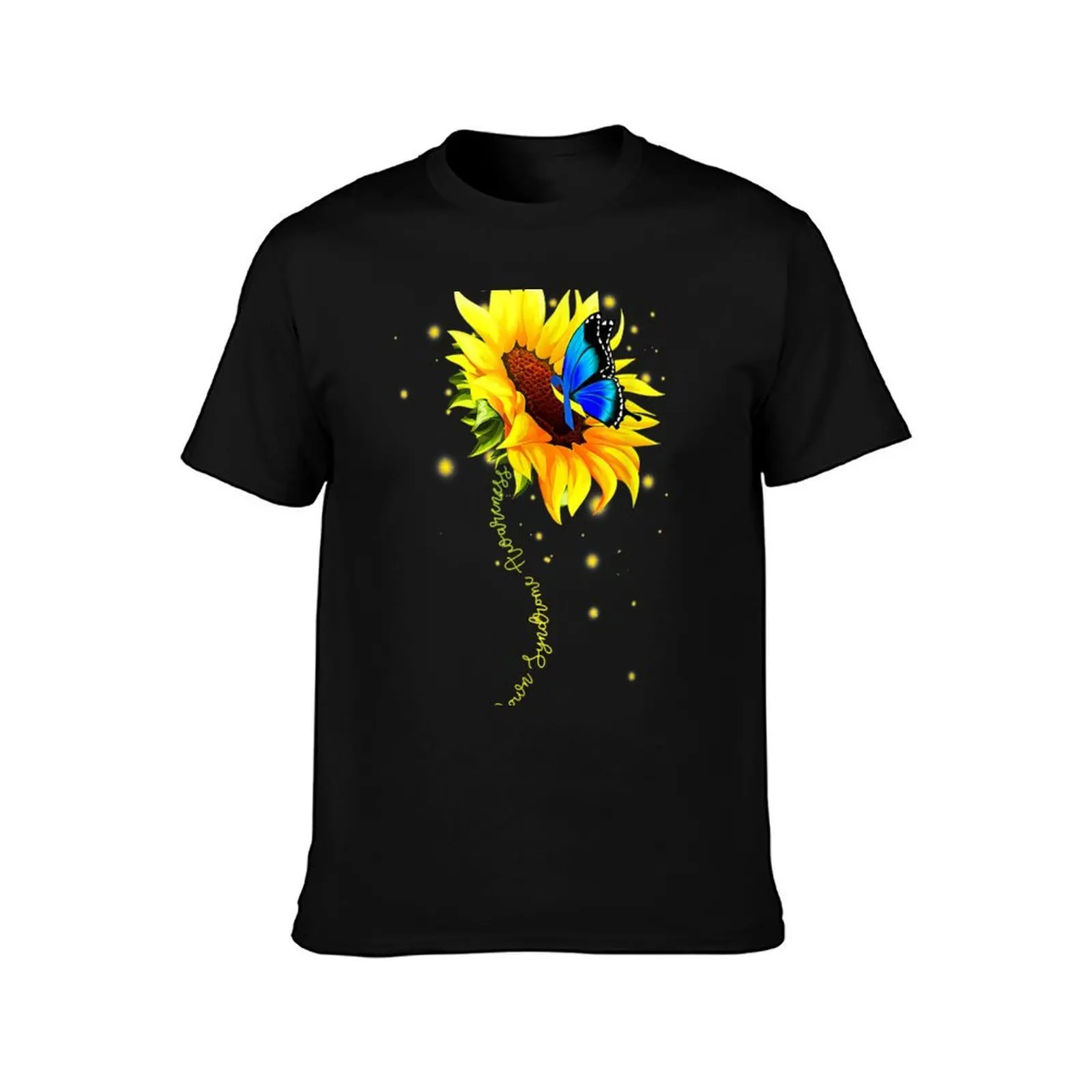Syndrome Sunflower T-Shirt Soft Cotton Print T-Shirt