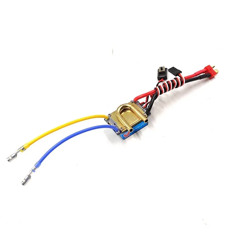FATJAY sin escobillas 2-4S 480A ESC refrigeración por agua controlador electrónico de velocidad unidireccional bidireccional 5V 3A BEC para barcos RC