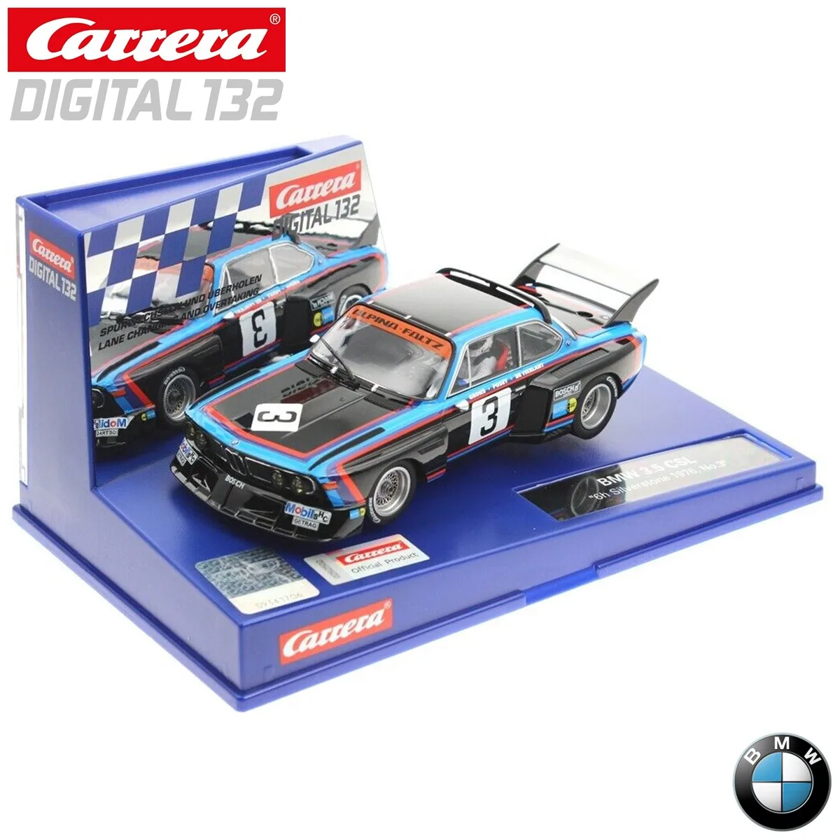 Carrera デジタルスロットカー 1:32 BMW 3.5 CSL