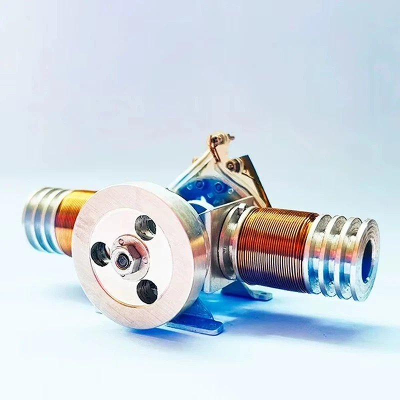 المحرك (مزدوج/أربعة/ستة أسطوانات متعارضة أفقيا نموذج محرك تيار مستمر الجمعية والضغط لعبة محرك المكبس المغناطيسي القوي