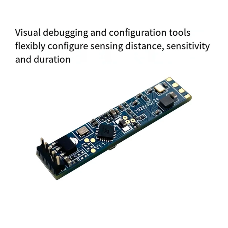 AAAEL-3X LD2410B 24Ghz Radar Smart Human Presence Sensing Module With BT 5V LD2420 Millimeter Wave Motion Switch Sensor