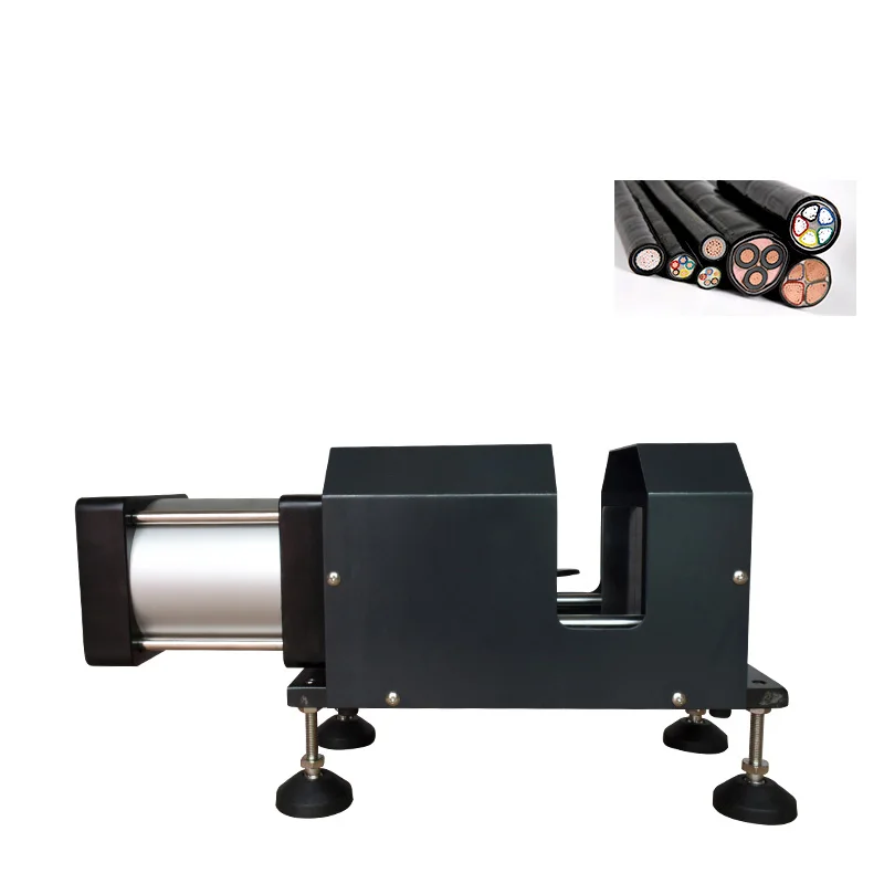 Pneumatic Large Square Cable Wire Cutting Machine New Energy Cable Cutter 50/100mm² Wire Guillotine Machine