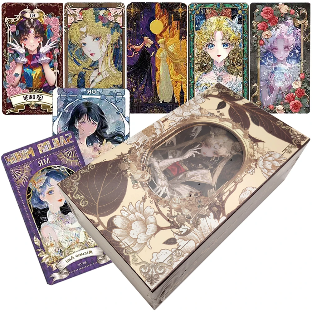 

Sailor Moon Rare Collection Card Fans' Favorite Japanese Fantasy Girl Anime Mizuno Ami Hino Rei Rare Card Toy Gift Peripheral