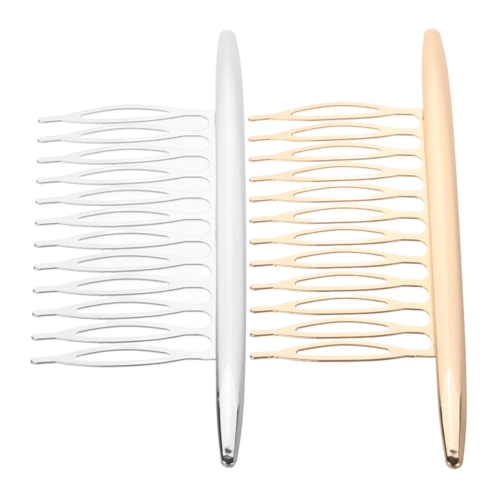 

2pcs Delicate Alloy Hair Combs Chic Hairpins For Women Girls Party Hairstyle Decoration Side Hair Clamps Bobby Pins Clips