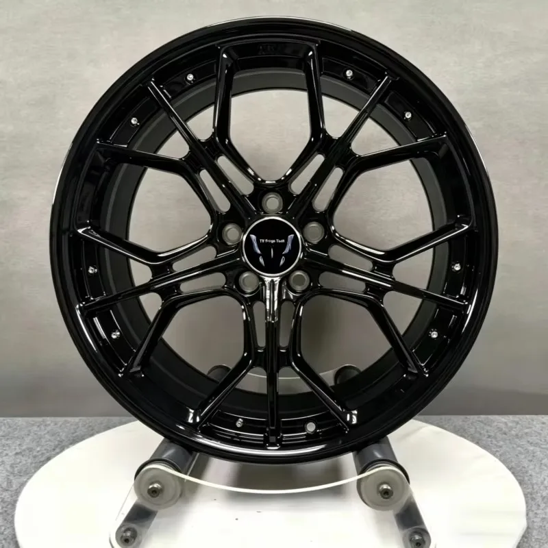 Source Factory Forged Wheels Hub Customize 15 16 17 18 19 20 2122 23 Inch Black Aluminum Rims for Cars Rims 20 Inch Rims17 Inch