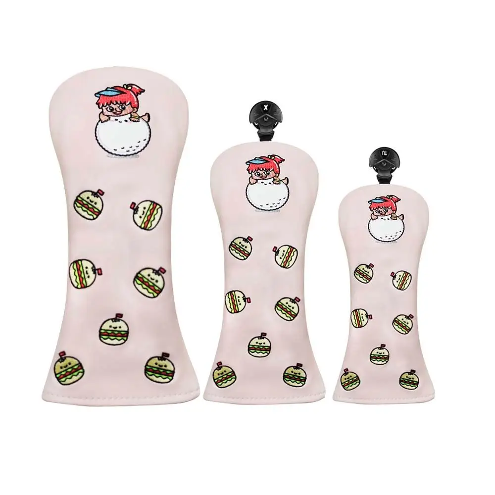 

Golf Accessories Embroidery For Hybrid Golf Putter Cover Golf Putter Headcover Golf Club Headcover Golf Headcover Mallet Putter