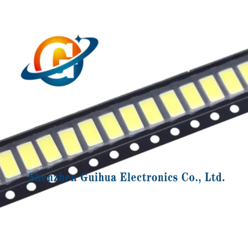 100pcs LED5730 5630 SMD LED beads 0.5W LED light source high-power LED beads white light