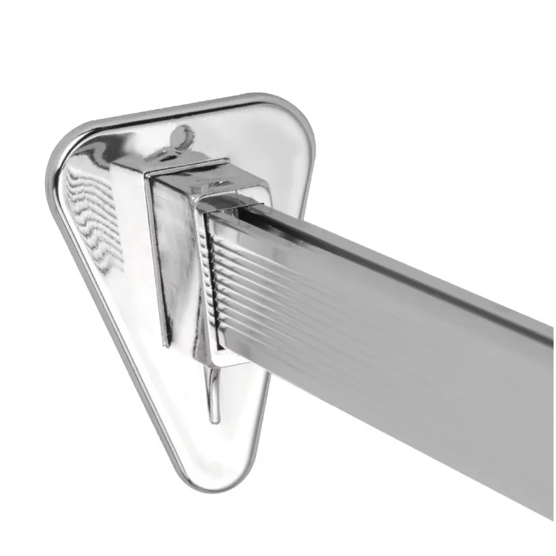 Guide rail adjustable curved shower curtain rod aluminum semi-circular shower curtain rod