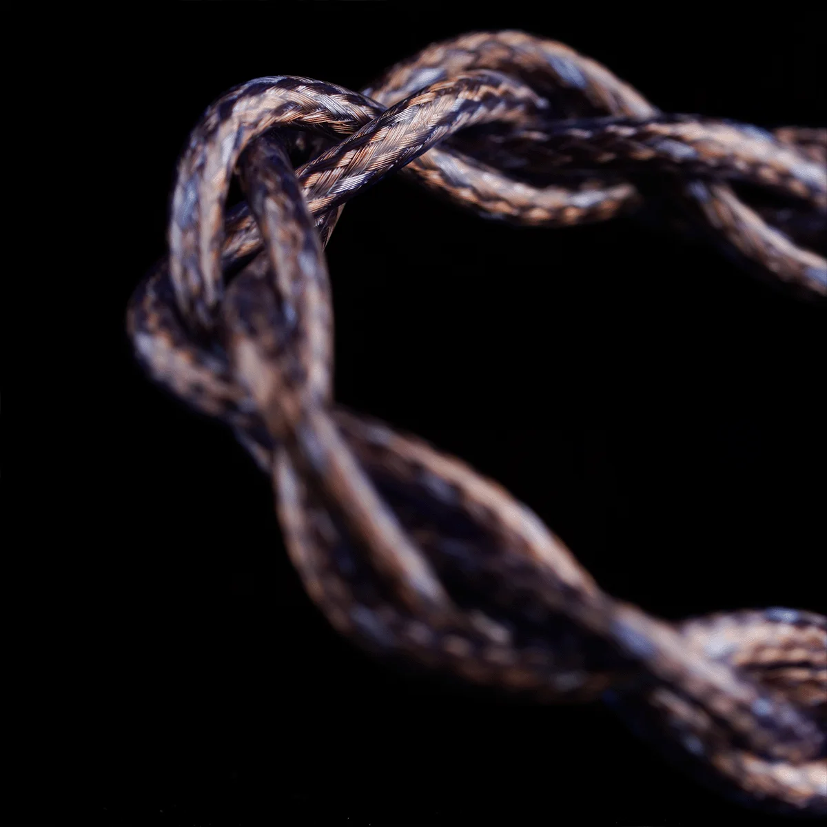 NICEHCK CometMini Audio IC Cable 8N Conductor de alta pureza Actualización de auriculares 17,5AWG Cable chapado en oro OFC 4,4 mm Enchufes equilibrados