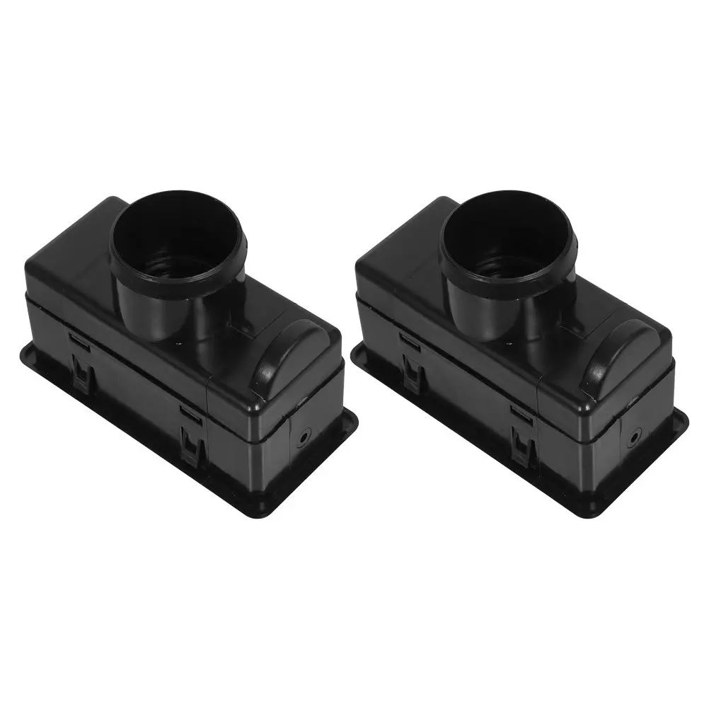 

2Pcs Dashboard Air Conditioning Vent Car Air Vent Cover Adjustable Defrost Rv Truck Ventilation Replacement Accessory