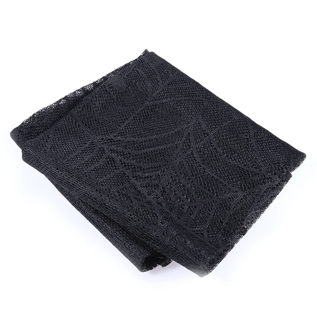 

122x244cm Reusable Halloween Tablecloth Spider Bat Knitted Design Spooky Atmosphere Dining Table Cover Black