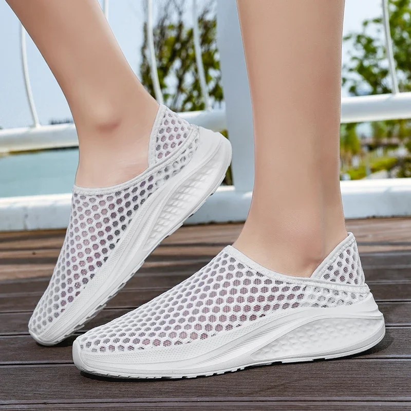 

Женская обувь, лоферы, легкие дышащие летние удобные повседневные туфли, женские кроссовки, черные, белые, zapatillas de mujer