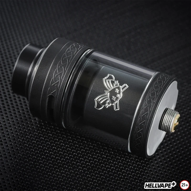 Hellvape ถัง Rta V2กระต่ายตายความจุ5มล. 25มม. เครื่องฉีดน้ำบุหรี่อิเล็กทรอนิกส์แบบเต็มรูปแบบสำหรับ510กล่อง Capo