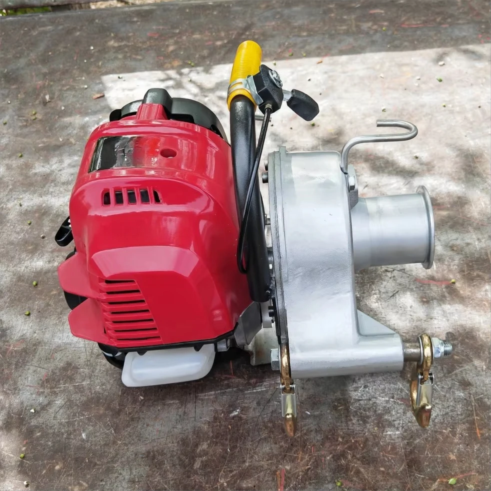 Lightweight 9.5kg NW Traction 700KG Powerful Engine No  Powered Capstan Winch