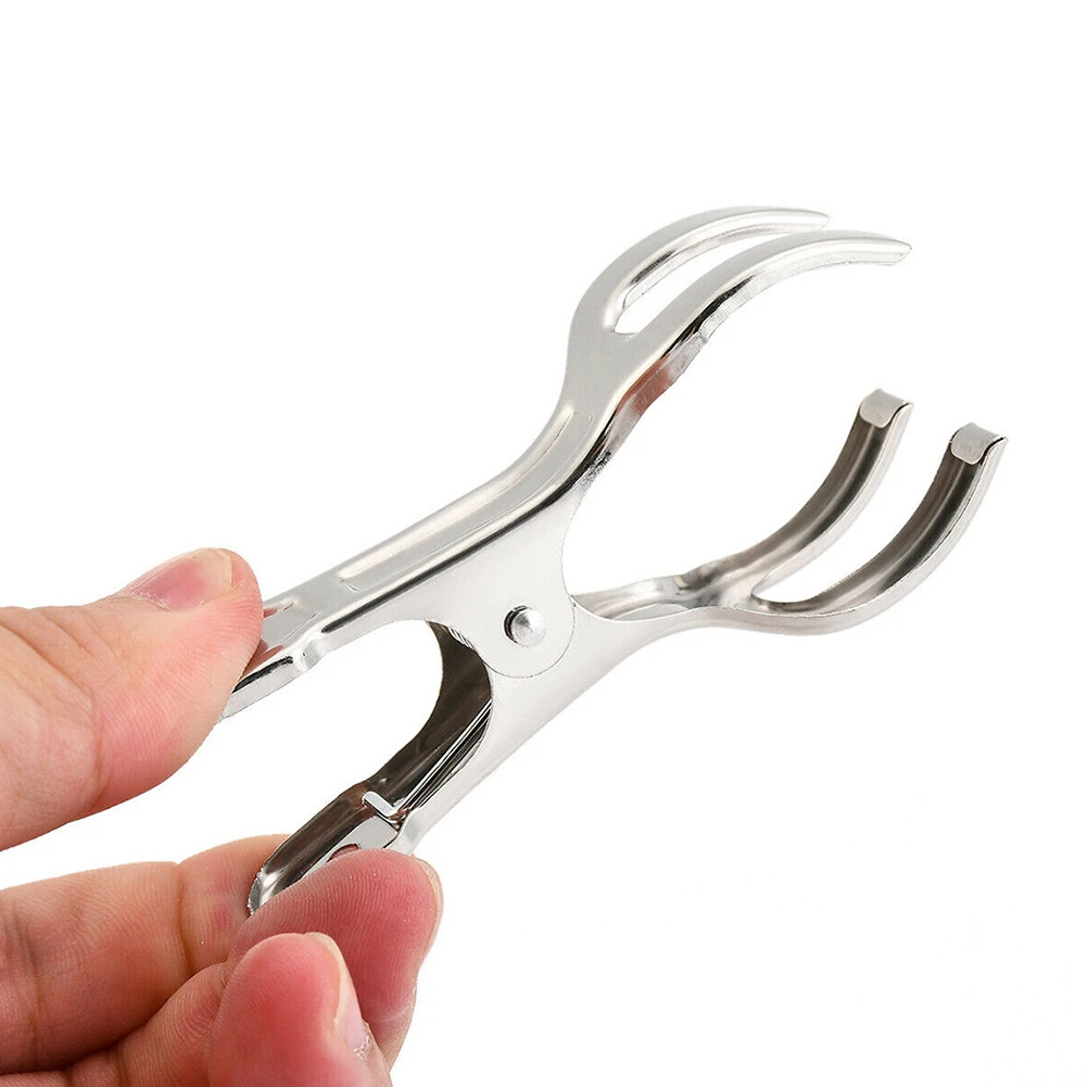 

Open Clip Cloth Clip Clothespins 9 X 1.5cm Multifunctional Quilt Clip Stainless Steel Washcloths Clip High Quality
