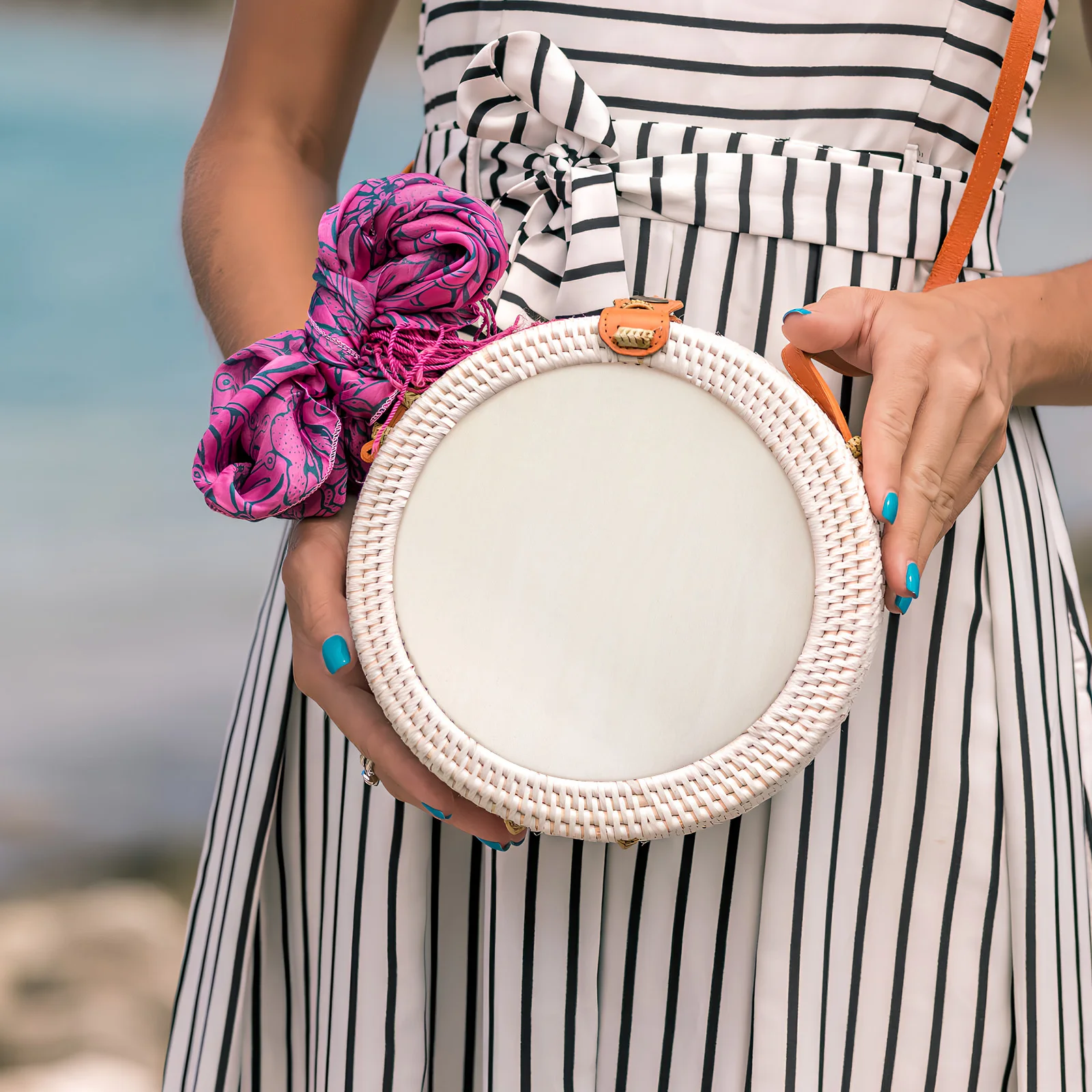 

Wooden Crochet Bag Bottom Base Mini Cross Frame Crafting Supplies Round Shaper 5 Pcs