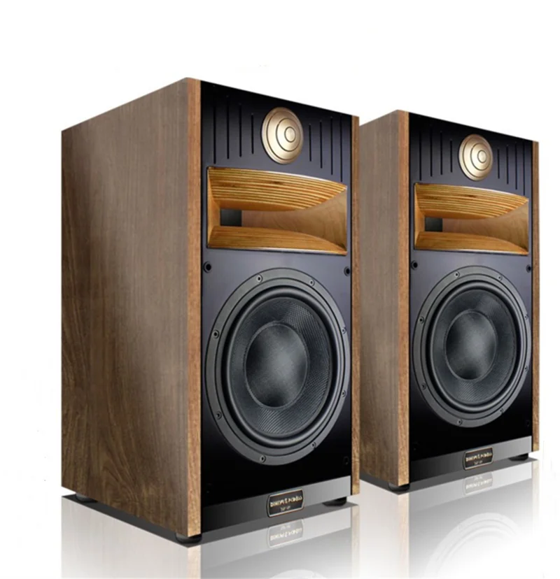 

DHY-01 DF-A10 10-Inch Horn Three-way 80-180W/8ohm Bookshelf Speaker HiFi Home Passive Audio