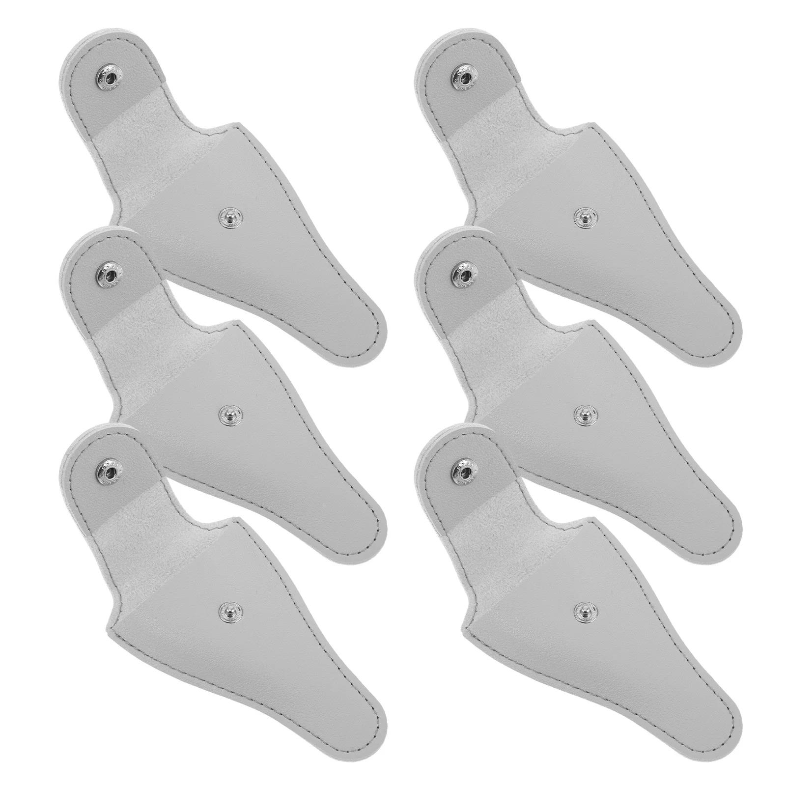 

6pcs Nail Nipper Cover Sleeve Manicure Scissor Storage Pouch Cuticle Cutter Case Protective Holder For Grooming Tools Manicure
