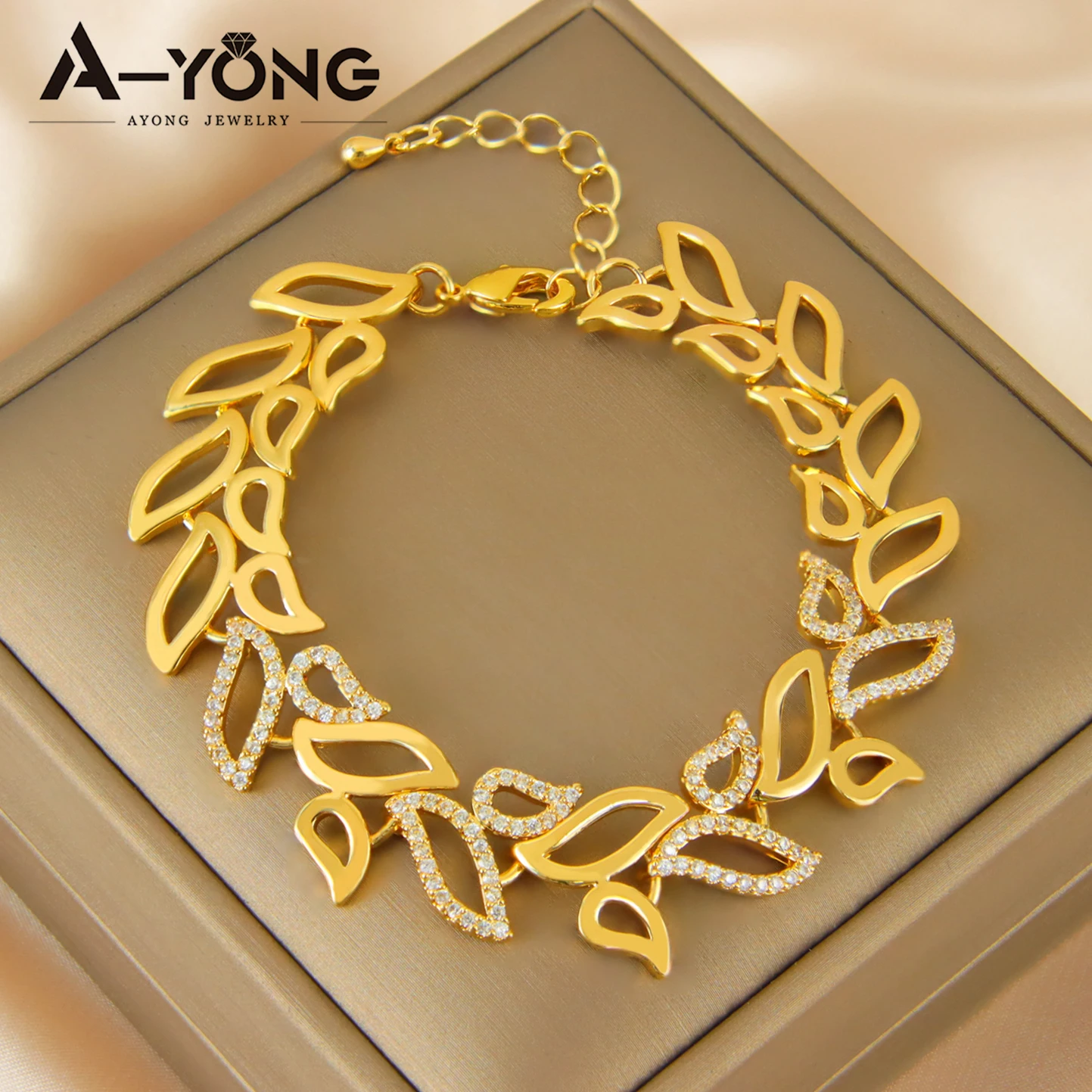 Arabische Mode Quasten-Hohl-Schmuck 21k Vergoldete Dubai Braut-Hochzeits-Halskette Armband Ohrringe Habesha Gold-Schmuck – Detail 5