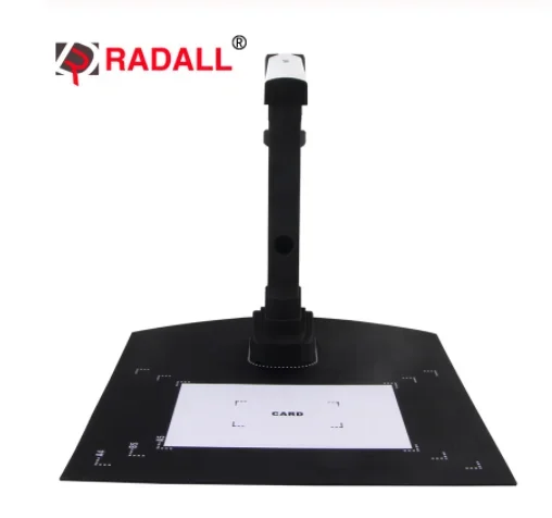 

Radall OCR Document Scanner A4 HD Book Scanner High Speed Camera Scan Output JPG PDF DOC TXT EXL for Office Library Bank