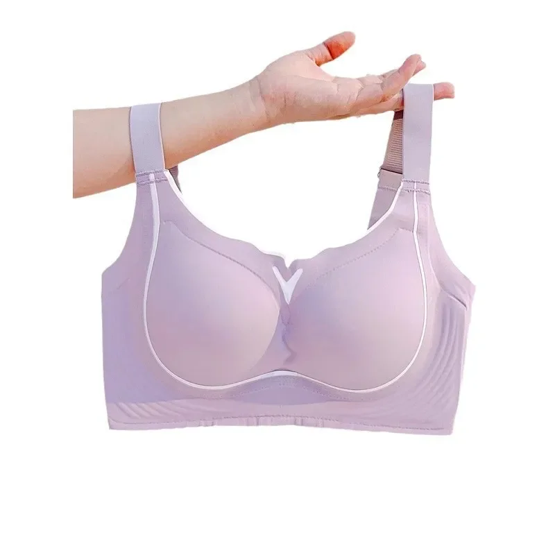 High Quality plus Size Bra Women's Invisible Adjustment Type Sexy Underwear Prevent Sagging Gather Large Chest Look KUCLUT
