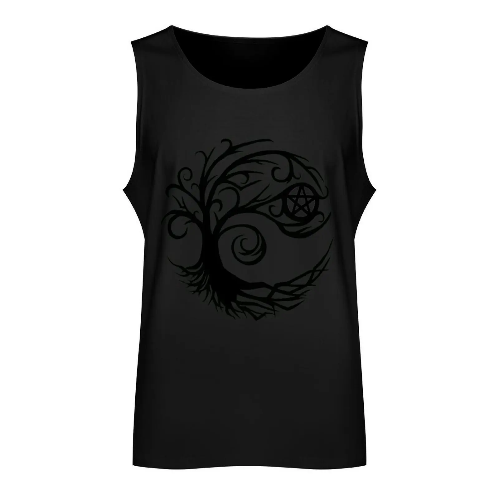 Wild Pentacle Tree Tank Top gym wear men Men's tops Men's gym t-shirts