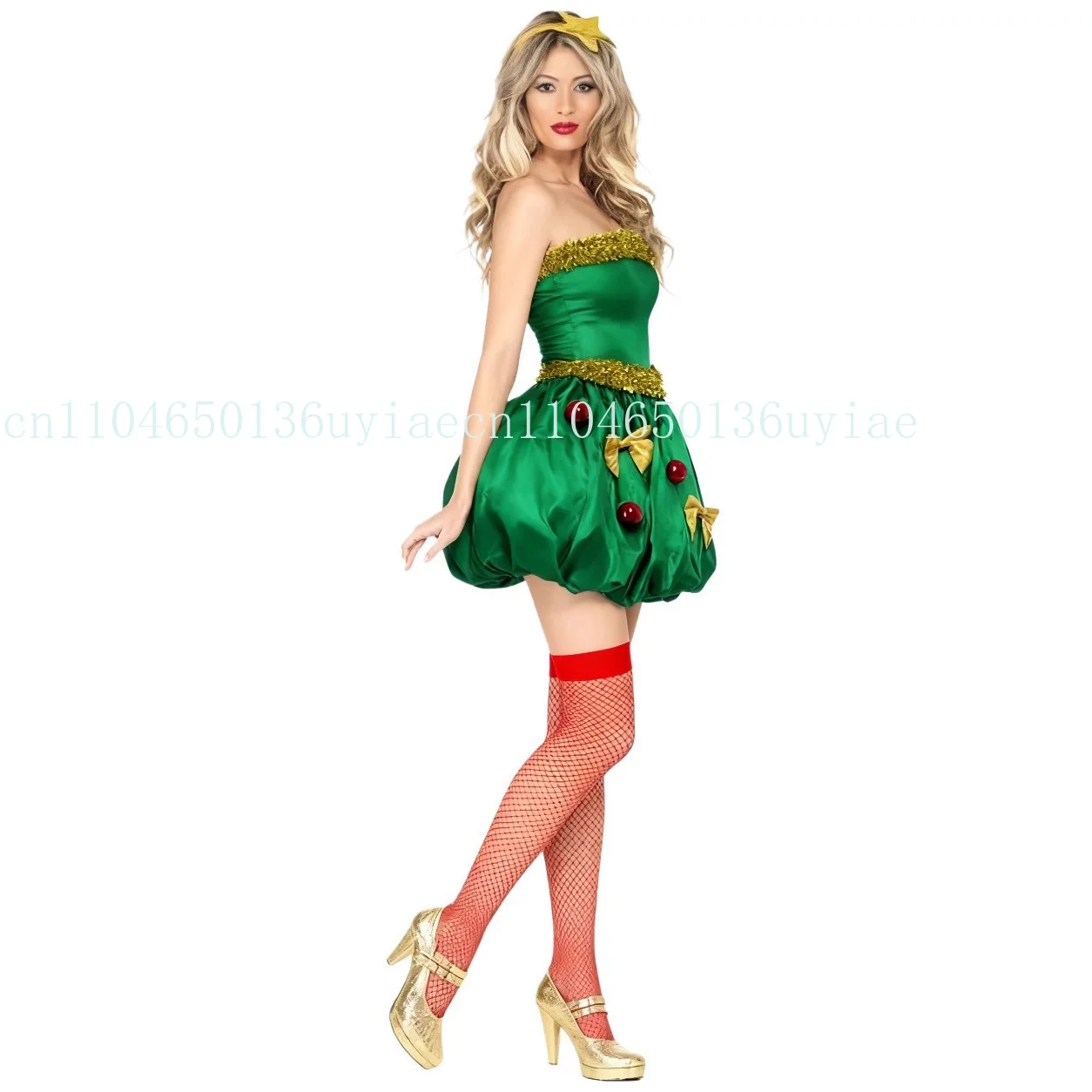 Gaun Natal Wanita 2026 Kostum Cosplay Santa Claus Seksi Pakaian Dalam Seksi Gaun Merah Musim Dingin Cosplay Kelinci Seragam Gadis