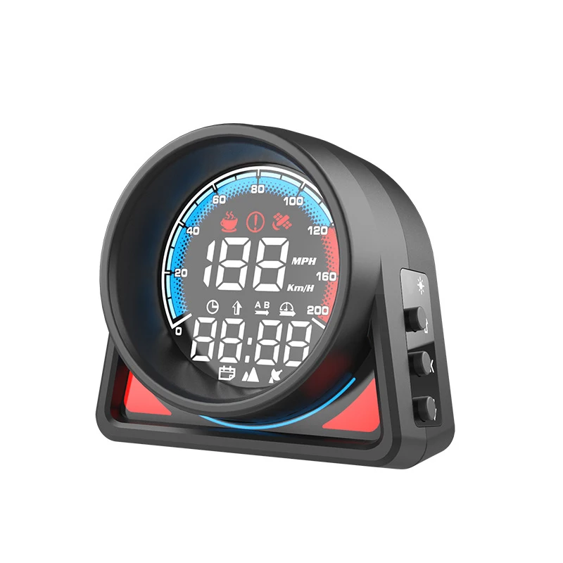 

A430G Beidou+GPS Real Speed Display, Altitude/mileage/date display, High-definition Car instrument, Automatic Photosensitive