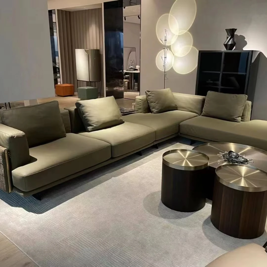 Heißer Verkauf: Verifizierter Hersteller – Gemütliches Sofa für das Wohnzimmer, großes, breites Couch-Sofa-Set